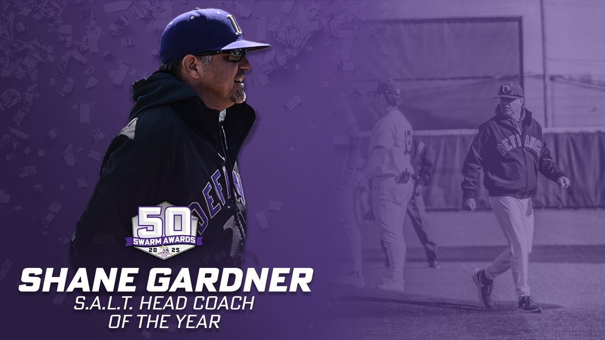 Our SALT Head Coach of the Year goes to Baseball's Shane Gardner!