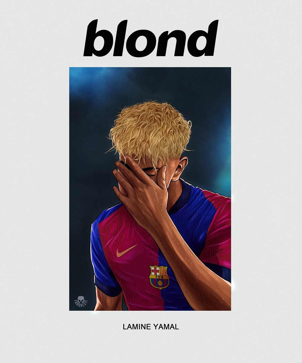 farqaleit's tweet photo. Silence speaks louder 🤫 #lamineyamal #elclasico #copadelrey #blond https://t.co/bBEP9kxajZ