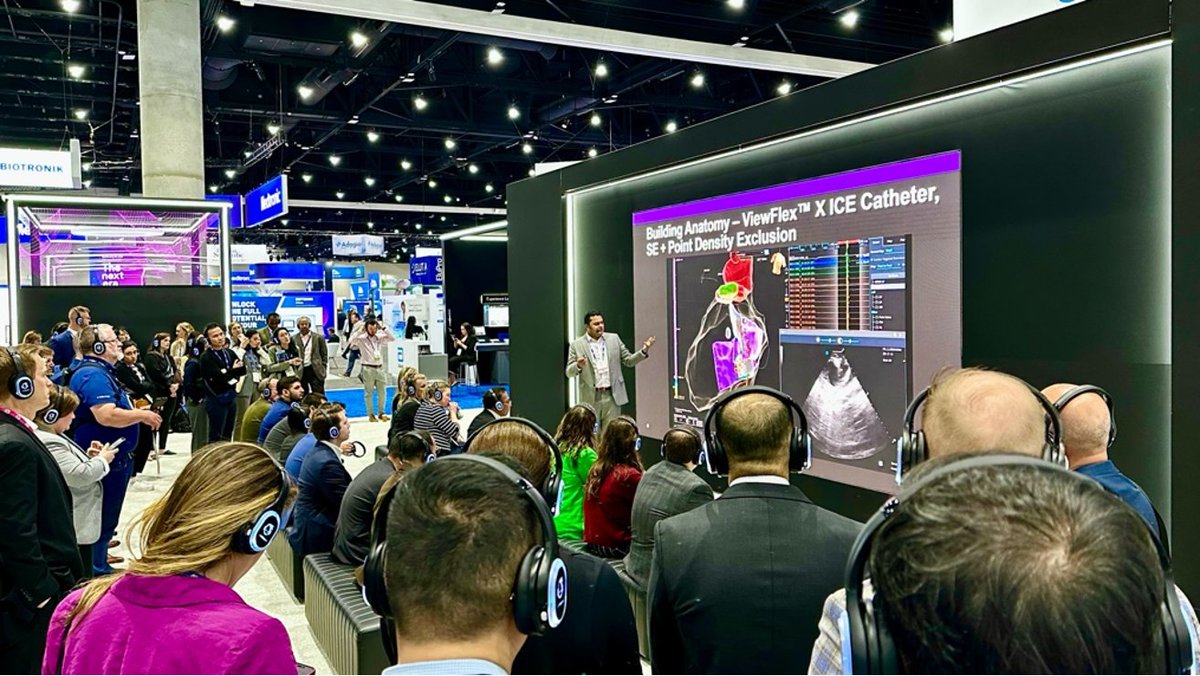 Abbott Cardiovascular (@abbottcardio) on Twitter photo Dr. <a href="/CRB_EP/">Chirag Barbhaiya</a> showcasing the combined power of our ViewFlex X ICE, Sensor Enabled, and Advisor #HDGridX Mapping Catheter, Sensor Enabled at #HRS2025!
Safety Info: bit.ly/41MNau7
ViewFlex X is pending 510(k) clearance. Not available for sale in the U.S. Dr. <a href="/CRB_EP/">Chirag Barbhaiya</a> showcasing the combined power of our ViewFlex X ICE, Sensor Enabled, and Advisor #HDGridX Mapping Catheter, Sensor Enabled at #HRS2025!
Safety Info: bit.ly/41MNau7
ViewFlex X is pending 510(k) clearance. Not available for sale in the U.S.