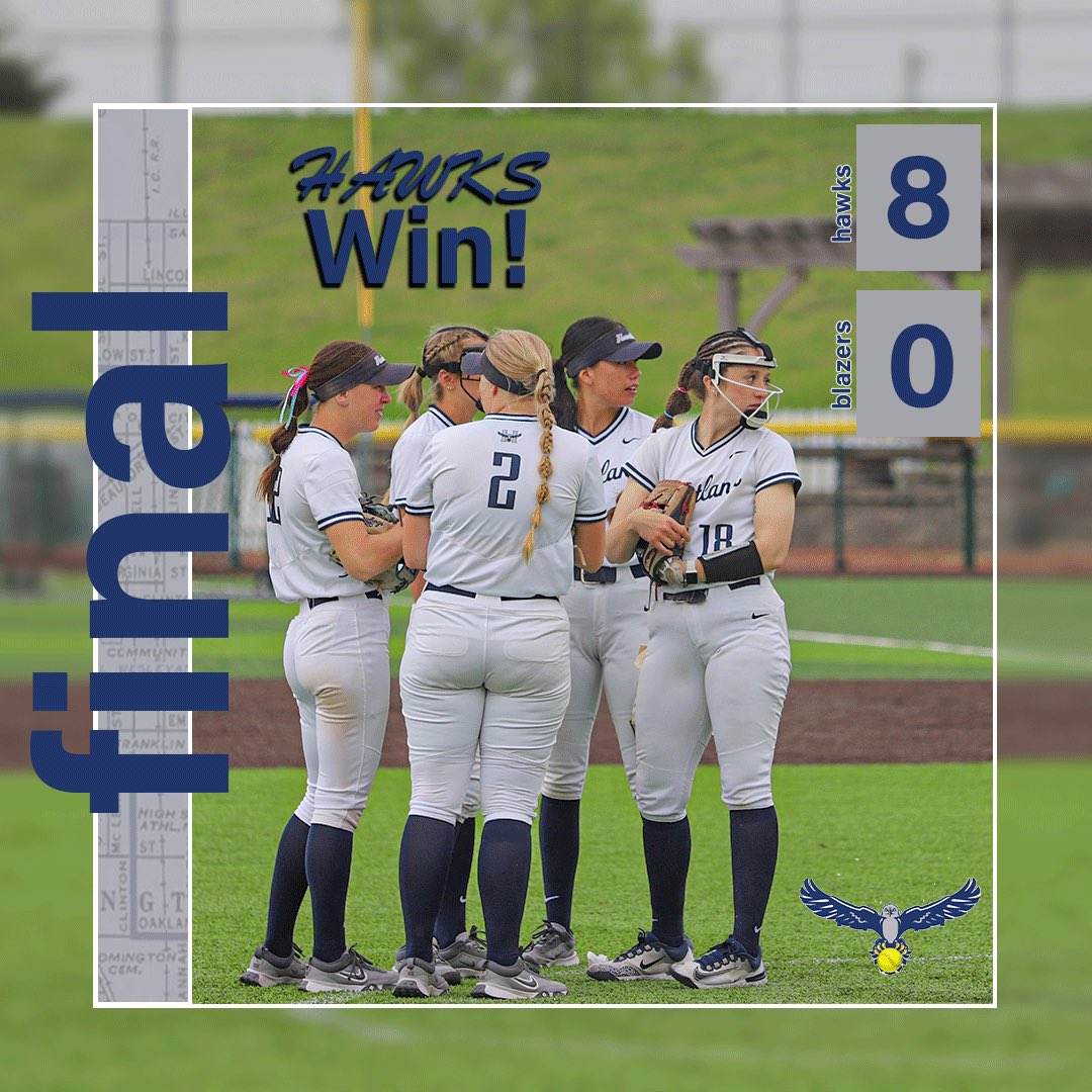 HCC_Softball's tweet image. Sweep 🧹 Against the Blazers 🔥🦅
That’s a Wrap on the Regular Season 🎁 

#humhawks