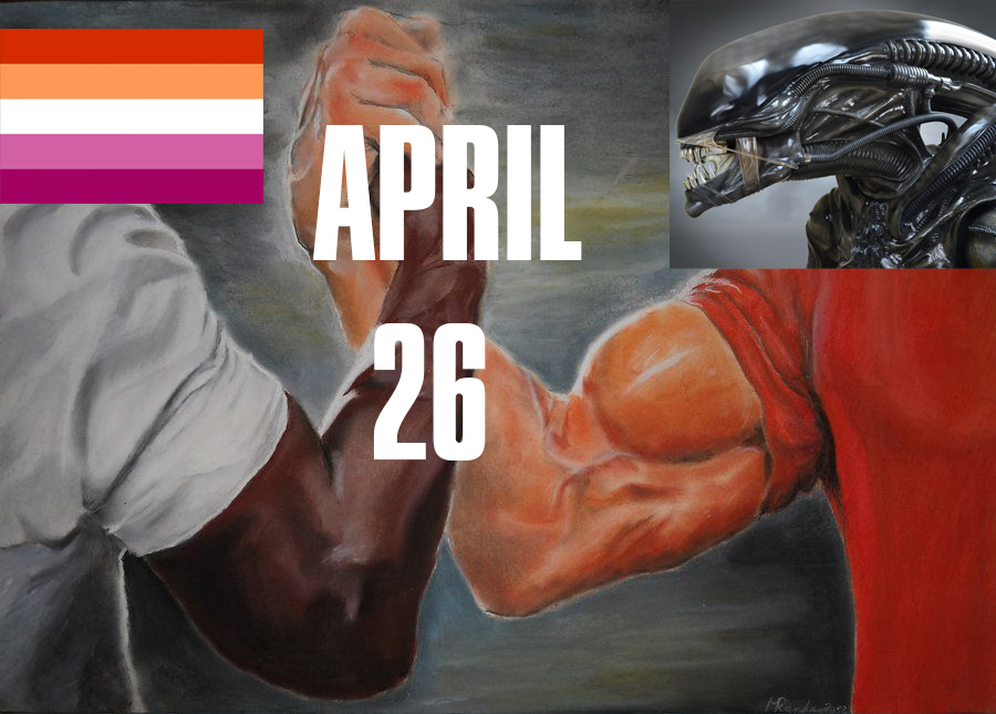 MSTakesPictures's tweet image. #lesbianvisibilityday #AlienDay