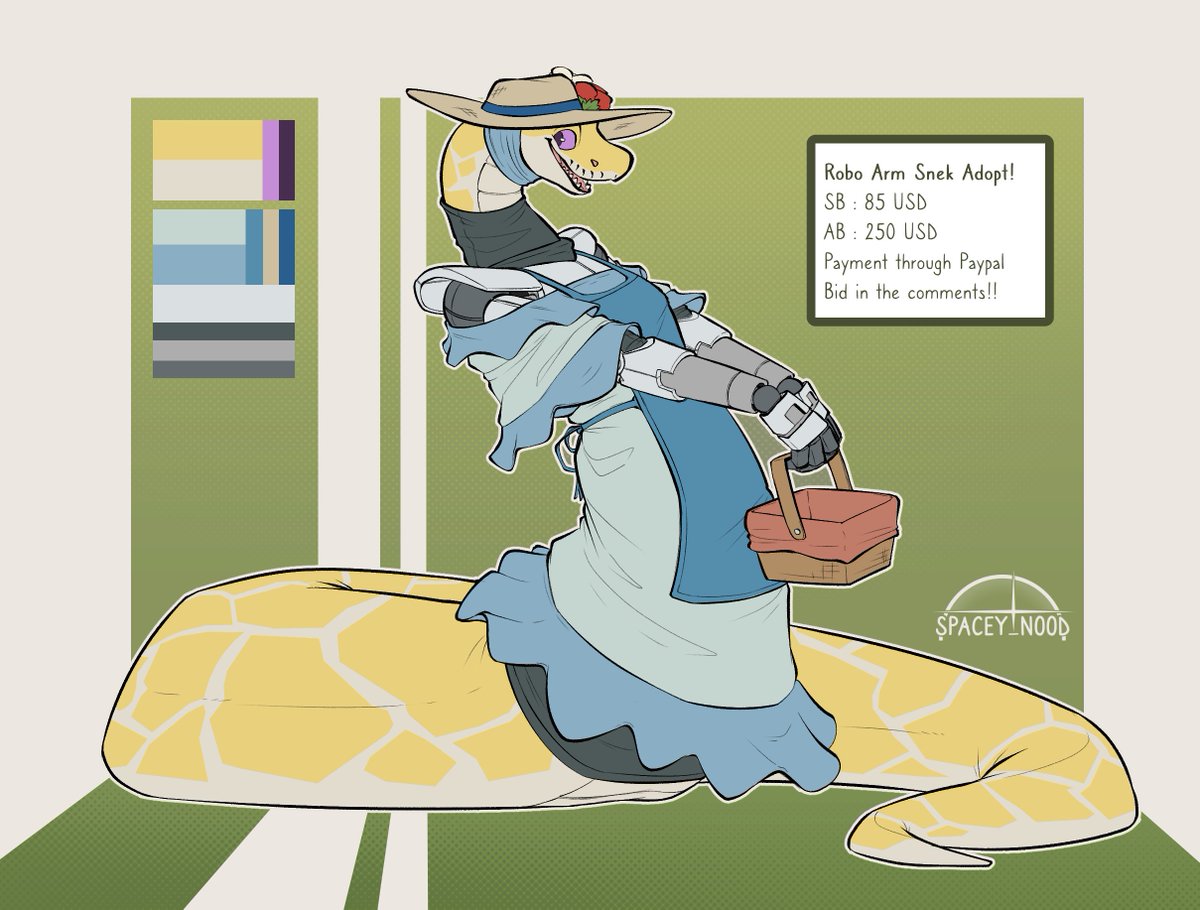 Snek adopt auction!  

This will be up for the next few dayss!
