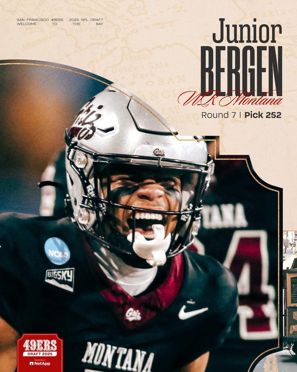 Way to go Junior Bergen! Another Montana kid off to the <a href="/NFL/">NFL</a>