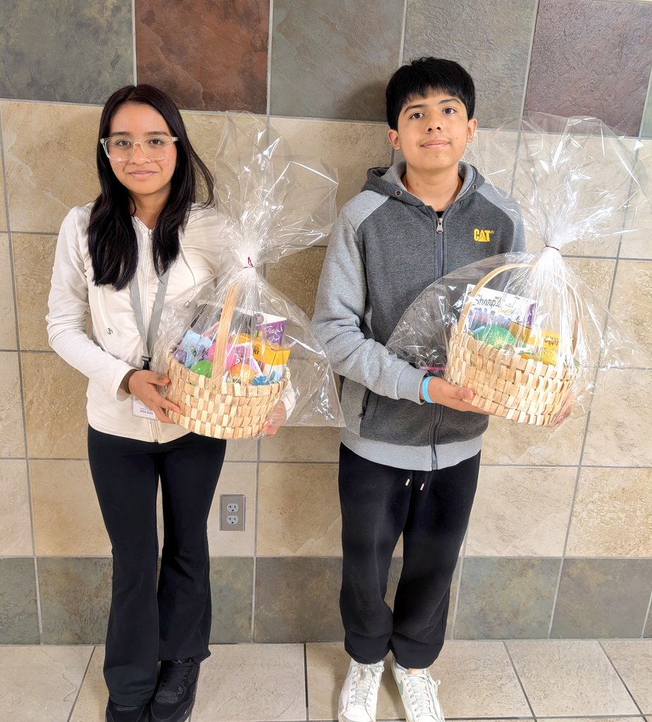 π Jennifer Jobe M.Ed. 𦩠(@jennifermjobe) on Twitter photo Valeri and Damean were the proud winners of the prize baskets in my math class! They worked hard during STAAR review. Damean said "It's my day! I also won sharpies in my NAC class!".
<a href="/CampbellGators/">Campbell Middle</a> Valeri and Damean were the proud winners of the prize baskets in my math class! They worked hard during STAAR review. Damean said "It's my day! I also won sharpies in my NAC class!".
<a href="/CampbellGators/">Campbell Middle</a>
