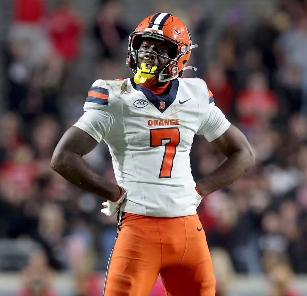 the_det_times's tweet photo. REPORT: 

The #Lions are signing Syracuse WR Jackson Meeks to an UDFA deal, per @TomPelissero

Za’Darius Smith’s nephew 👀 https://t.co/r2YoABCcyk
