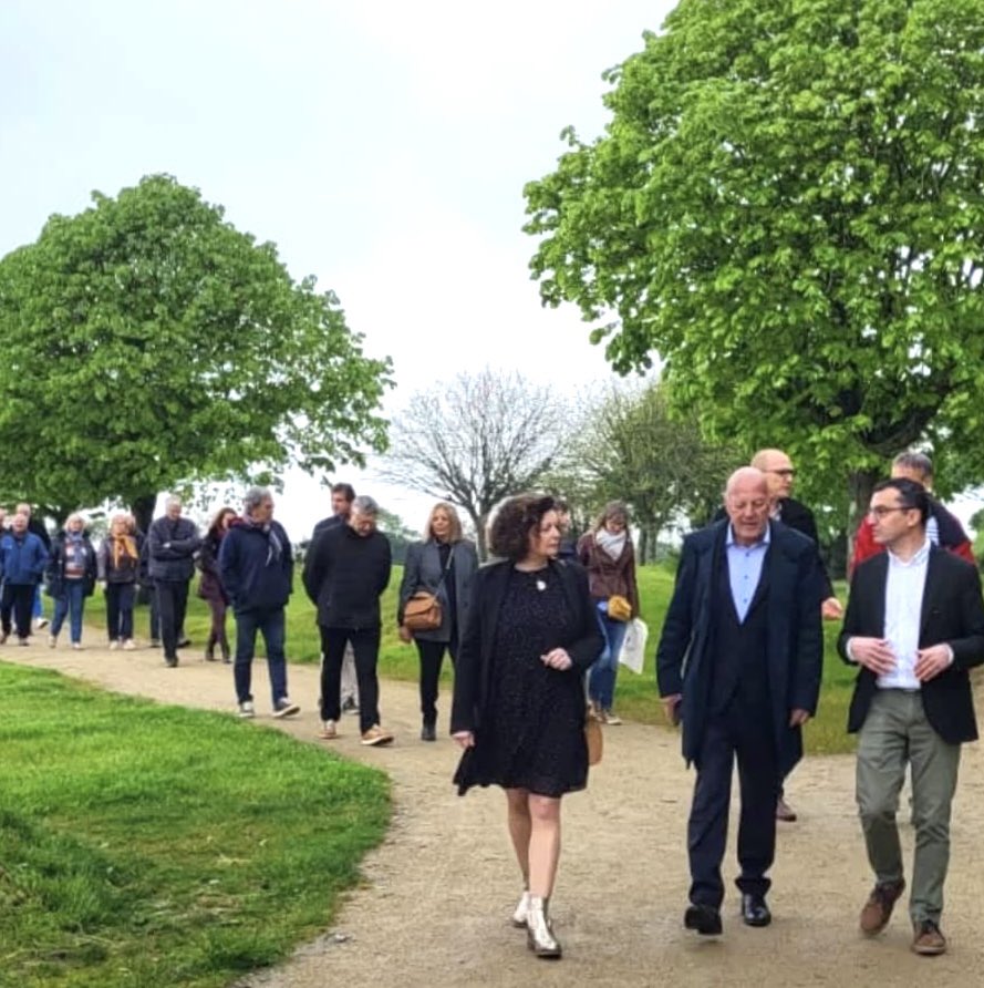 En présence <a href="/YvesDuBuit/">Yves Du Buit</a> maire de Plouzané de ma collègue <a href="/FortetClair/">Frédérique Bonnard Le Floc'h</a> nous avons  eu le plaisir d’inaugurer ce jour le parc du Gonio 
Un ambitieux programme entièrement financé par Brest Métropole <a href="/FCuillandre/">François Cuillandre</a> 
Bravo aux Espaces verts de la Métropole pour cette réalisation