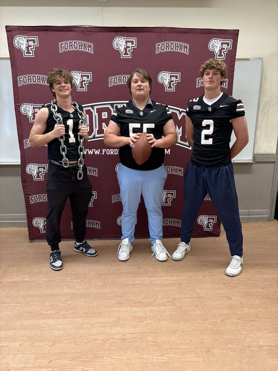 MickeyWalker23's tweet image. Thank you @CoachPetrarca for the @FORDHAMFOOTBALL Spring Game/Junior Day Invite‼️ I loved seeing the campus and watching the game 💯
@Coach_Conlin
@CburyFootball
@larrybadaracco
@FBCoachLynch
