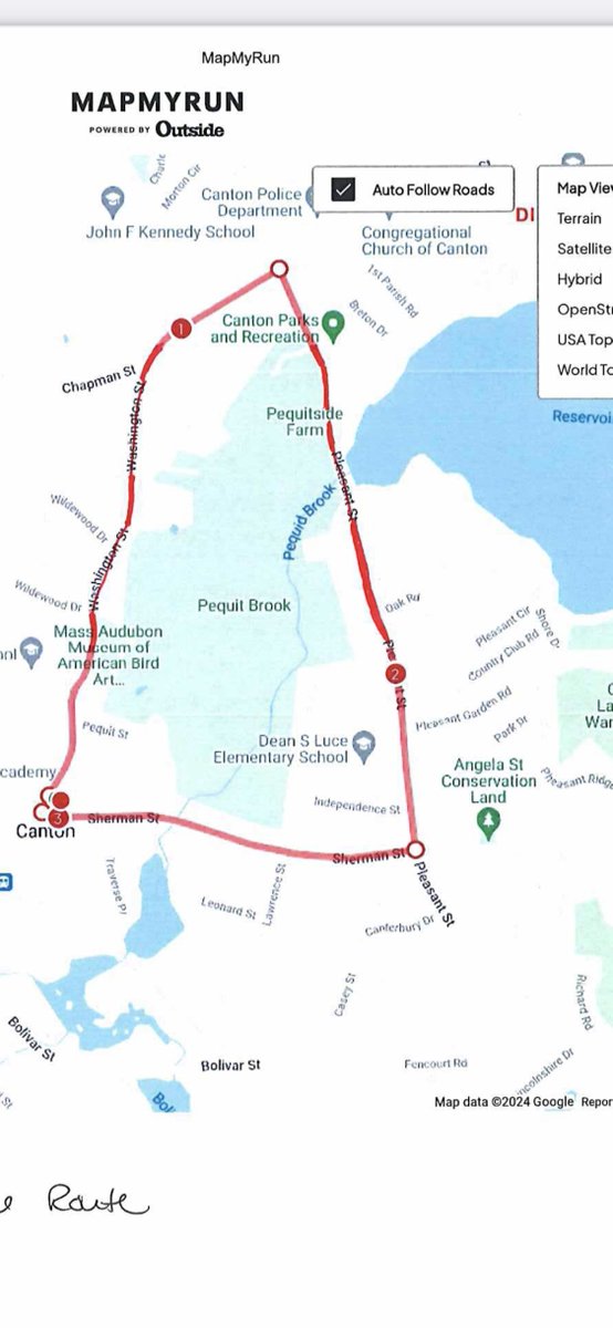 CantonMAPolice's tweet image. Traffic Alert:

The Canton Public Library 5k/Fun Run is tomorrow.

The race begins at 9:30am. Expect delays and closures for approximately 45 minutes.

See below for route information.