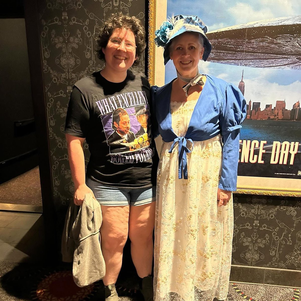 AlamoDC's tweet photo. Our sincerest gratitude to those people of benevolent countenance and amiable disposition who joined us to celebrate the 20th anniversary of #PrideAndPrejudice. It’s been many years since we had such an exemplary vegetable.

#AlamoDC #AlamoParty @alamodrafthouse https://t.co/RFY4KrmrLS