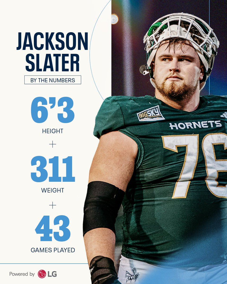 Adding some All-American talent to the OL room <a href="/jacksonslater75/">Jackson Slater</a>