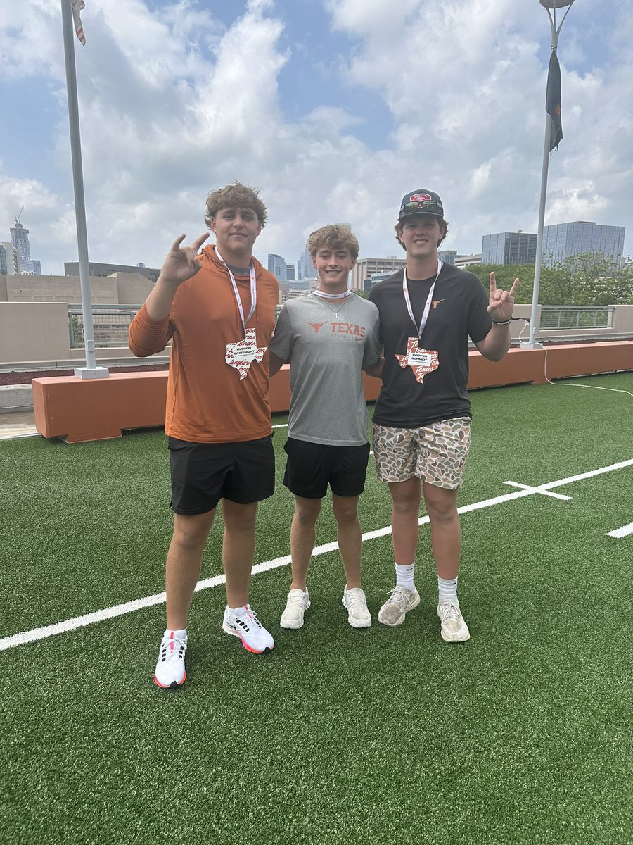 Thank you <a href="/TexasFootball/">Texas Football</a> for the hospitality. Had a great time watching practice!

<a href="/TexasRecruiting/">Texas Football Recruiting</a> <a href="/CoachT_Marshall/">Trevor Marshall</a>