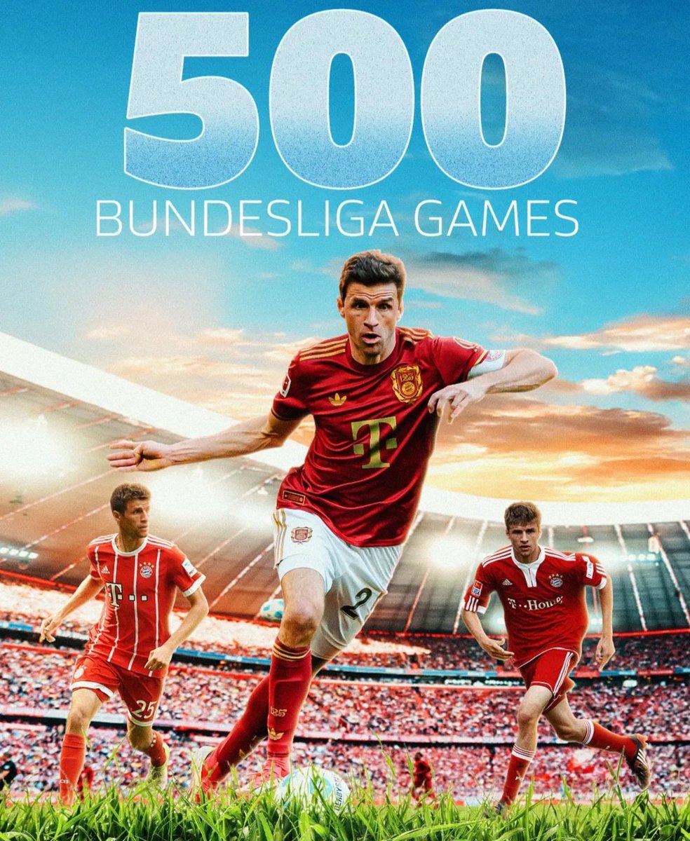 <a href="/esmuellert_/">Thomas Müller</a> <a href="/Bundesliga_DE/">BUNDESLIGA</a> Whoohoo Thomas, the man, the myth, the legend. My always and forever G.O.A.T. ♥️ congratulations 😍😘