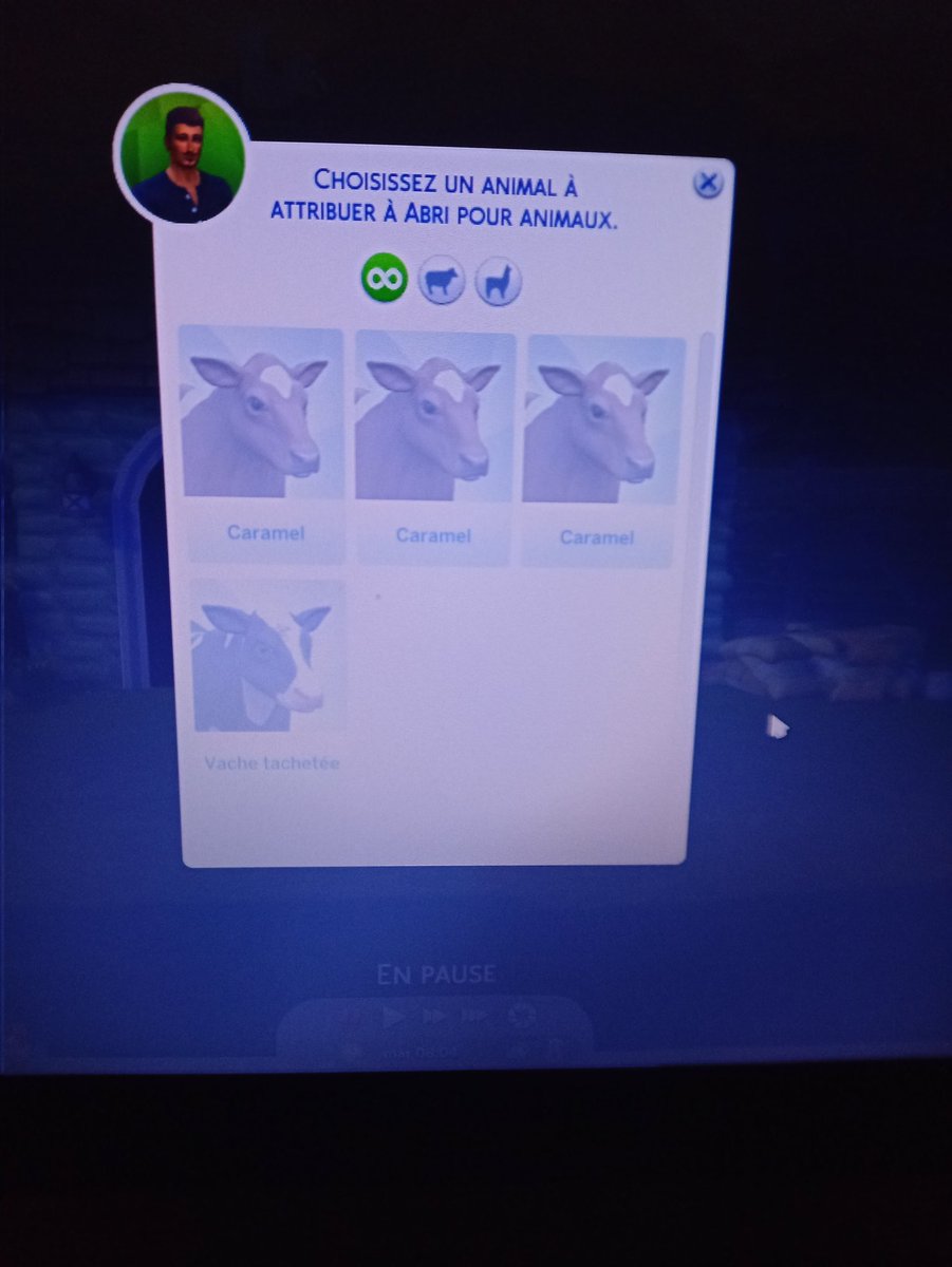 Miss8814's tweet photo. J'ai un problème avec l'abri de ma vache, elle est à l'intérieur et impossible de la sortir pour m'en occuper. J'ai réparé, supprimé les caches, retiré les modes rien n'y fait. Quelqu'un à la solution ?? 
@LesSims @LuniverSims https://t.co/4kmTjdsXbD