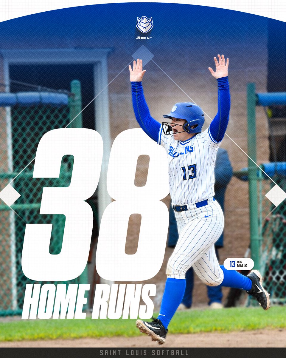 Home Run Queen! 🥎🧨

Abby Mallo is your new Career Home Run leader at Saint Louis!

#GoBillikens