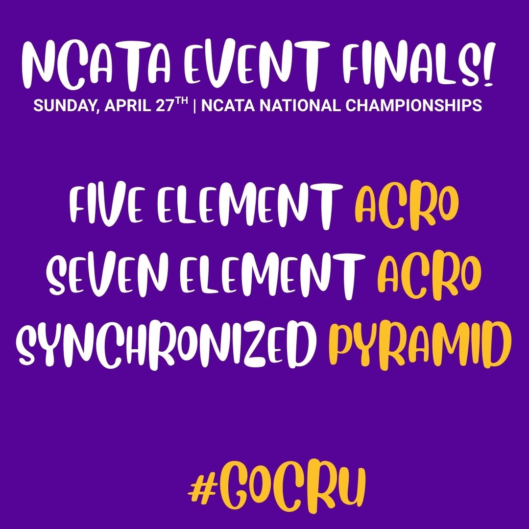 UMHB Acrobatics & Tumbling🤸🏻 tweet media