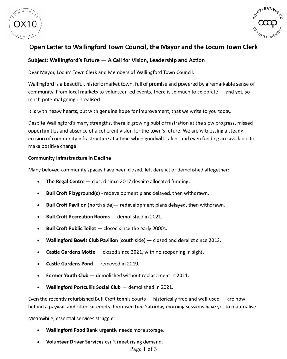 OX10 Community Centre tweet media