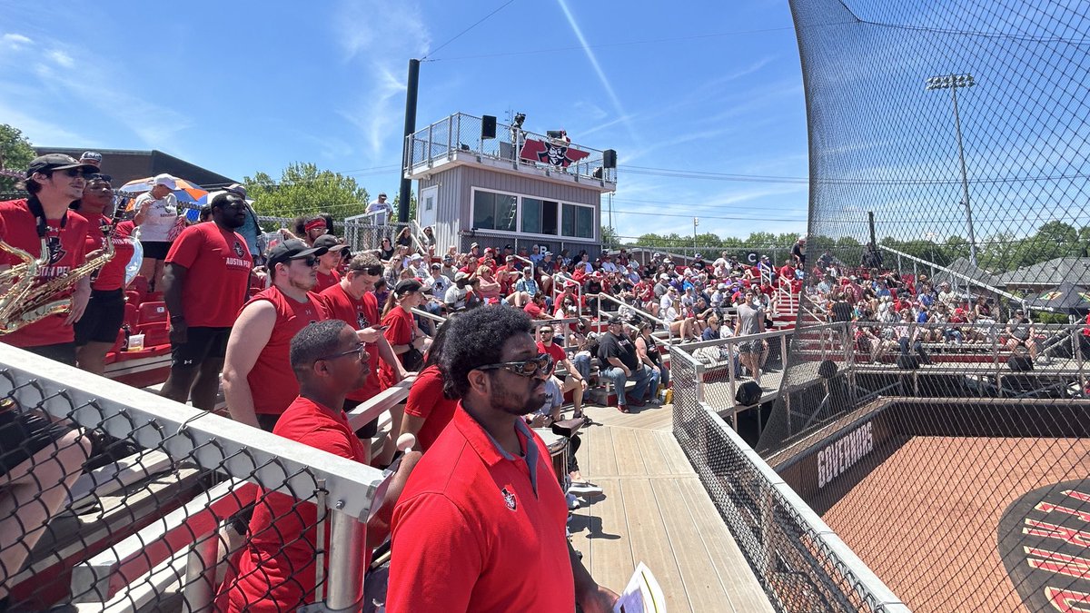 𝗔 𝗥𝗘𝗖𝗢𝗥𝗗 𝗔𝗧𝗧𝗘𝗡𝗗𝗔𝗡𝗖𝗘 𝗔𝗧 𝗖𝗔𝗧𝗛𝗜 𝗠𝗔𝗬𝗡𝗔𝗥𝗗 𝗣𝗔𝗥𝗞! 🎩🥎

#Team40 has set the single-game record with 4️⃣8️⃣7️⃣ in attendance this afternoon!

#LetsGoPeay