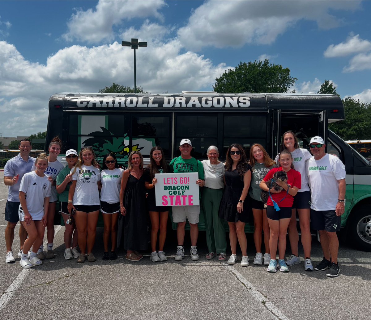 Good luck @tylerburtnettgolf headed to the UIL 6A State Championship! Tyler will tee off at 9:00 am from hole #10 at White Wing Golf Club! 

Southlake is cheering for you Tyler! 

#DragonGolf #FACTS #uilstatechampionships