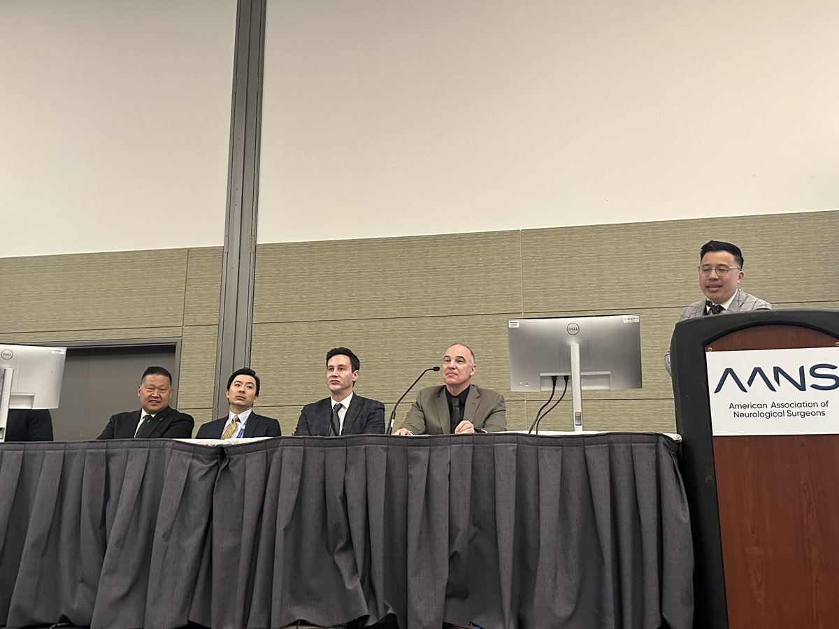 Duke Neurosurgery (@dukeneurosurg) on Twitter photo A moderator’s eye view of the cervical spine debate this afternoon at #AANS2025
<a href="/OGdukeneurosurg/">Oren Gottfried, MD</a> <a href="/andrewchanMD/">Andrew Chan, MD</a>
<a href="/DukeSpine/">Duke Spine</a> #dukeataans A moderator’s eye view of the cervical spine debate this afternoon at #AANS2025
<a href="/OGdukeneurosurg/">Oren Gottfried, MD</a> <a href="/andrewchanMD/">Andrew Chan, MD</a>
<a href="/DukeSpine/">Duke Spine</a> #dukeataans