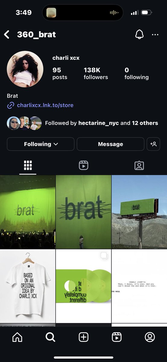 📍MARKED SAFE FROM: Charli’s 360_brat unfollowing spree