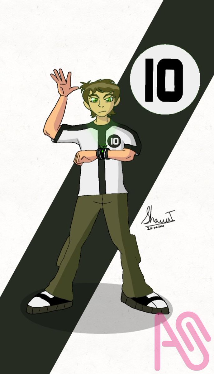 TurtleShellgam3's tweet photo. Ben Tennyson and Albedo from Ben 10 in my style  https://t.co/LWgzzN3Lyk #ARTstreet #MediBang #fanart #art https://t.co/66sC4O0IX5