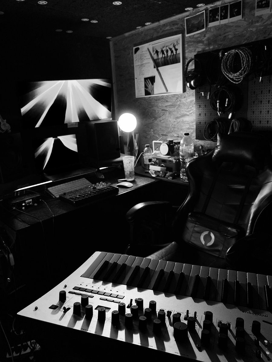 Today was basically: listen to demos, mess with them, fall in love with some, ditch a few. It’s coming.