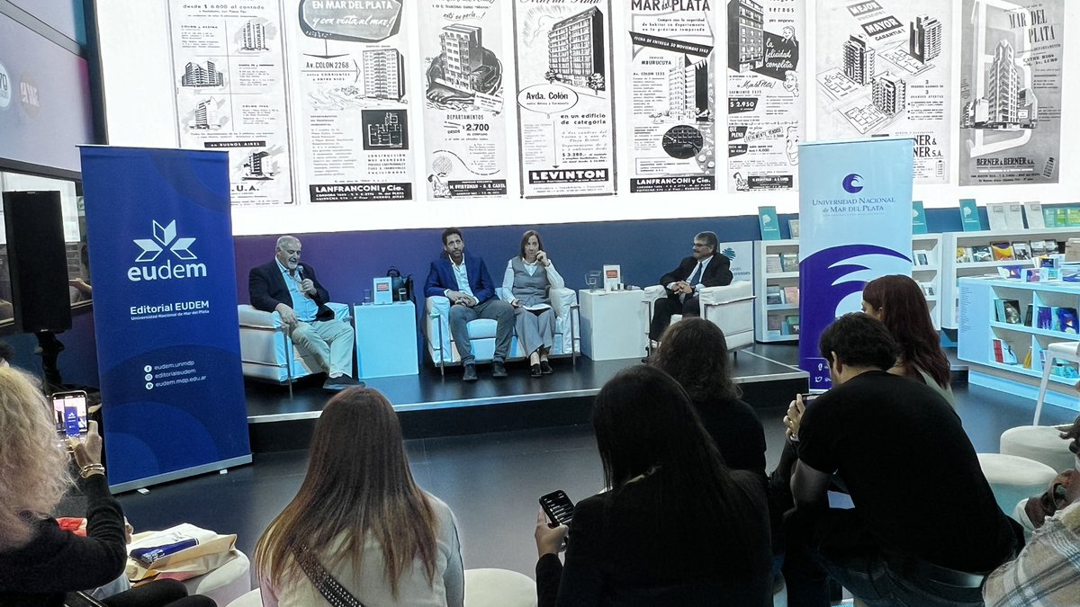 Rectorunmdp (@rectorunmdp) on Twitter photo Estuvimos presentes en la @ferialibroba en la presentación del libro Mediar y juzgar de M Angélica Corva y editado por Eudem
Este es el primer año que la <a href="/unmdp/">Universidad Nacional de Mar del Plata</a> cuenta con un stand propio. ¡Los esperamos hasta el 12 de mayo en el pabellón azul, stand 325!
#feriadellibroba Estuvimos presentes en la @ferialibroba en la presentación del libro Mediar y juzgar de M Angélica Corva y editado por Eudem
Este es el primer año que la <a href="/unmdp/">Universidad Nacional de Mar del Plata</a> cuenta con un stand propio. ¡Los esperamos hasta el 12 de mayo en el pabellón azul, stand 325!
#feriadellibroba