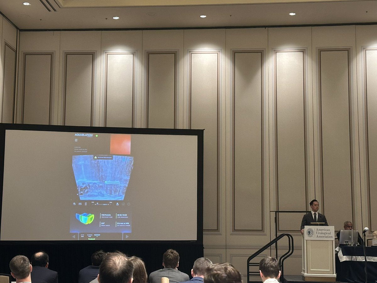 Sonam Saxena (@sonam_sax) on Twitter photo Stellar presentation this morning describing the novel HYDROS technology for BPH treatment by Dr. Larry Hou, our PGY4!!
<a href="/HUMCUrology/">HackensackUMC Department of Urology</a> Stellar presentation this morning describing the novel HYDROS technology for BPH treatment by Dr. Larry Hou, our PGY4!!
<a href="/HUMCUrology/">HackensackUMC Department of Urology</a>