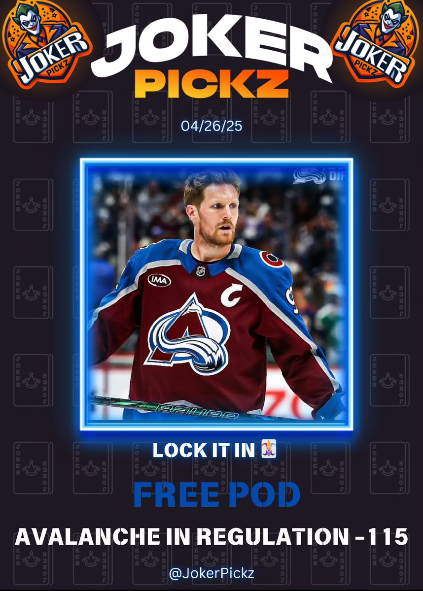 JokerPickz's tweet image. NHL PLAY 🏒

AVALANCHE IN REGULATION -115

This series should not be 2-1 Dallas. Especially considering the Stars only led for 1:02 in the ENTIRE series so far. The Avs were on their way to a 2-1 lead but Esa Lindell saved what would have been an empty net goal in OT. 

Even…