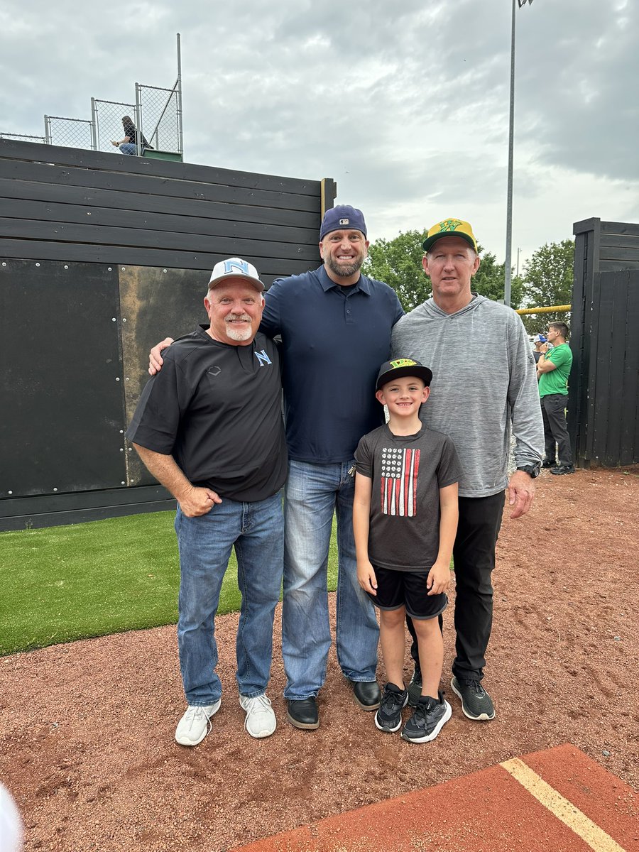 Last night we had the honor of celebrating Marc Ludvigsen and his incredible baseball journey. It was a special moment made even more meaningful with Coaches Gatton and Martin in attendance.