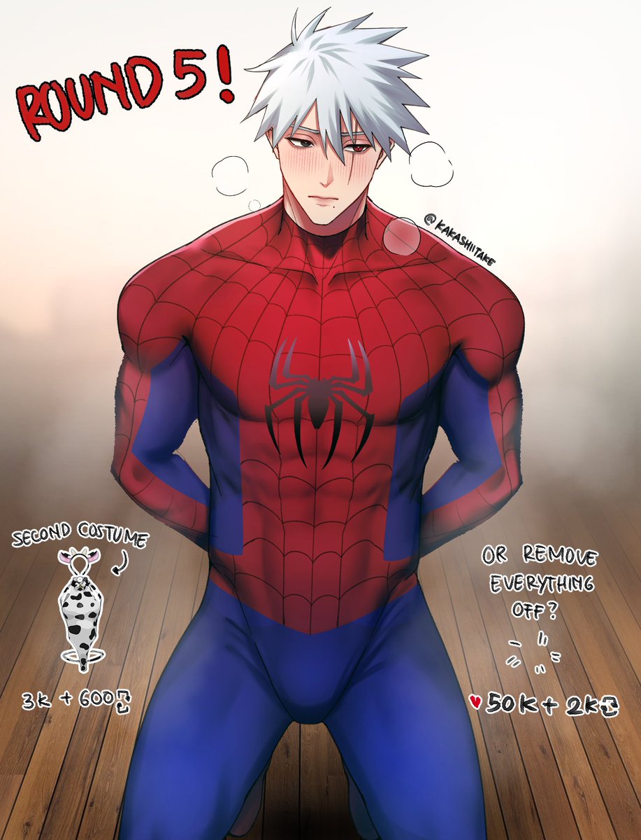 Kakashi Strip challenge: Round 5🔥since the results were pretty close, I’m thinking of adding one more outfit, or.. just strip it all off?