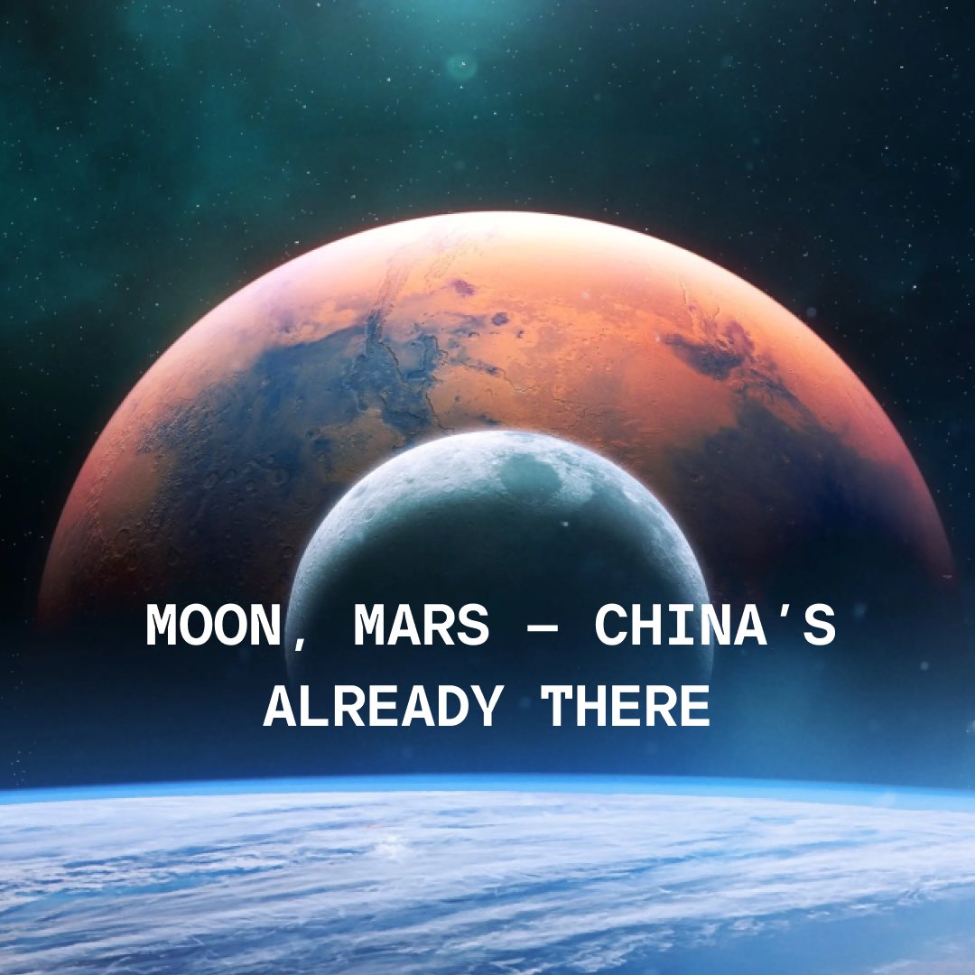 MarsUnity42's tweet image. The U.S. is still busy racing to the Moon, while China’s already booking tickets to Mars.
We need robots, AI, and common sense — not just flags and speeches.
If you’re ready to build the future instead of digging up the past — MarsUnity is waiting. Bring your towel.
#marsunity…