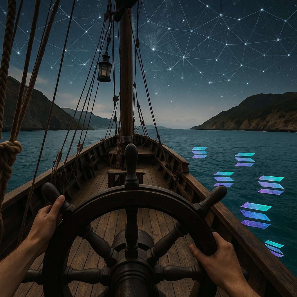 What be these blasted strange things bobbin' in the briny deep?! I’ll hunt ‘em down! Full speed, ye scurvy dogs!