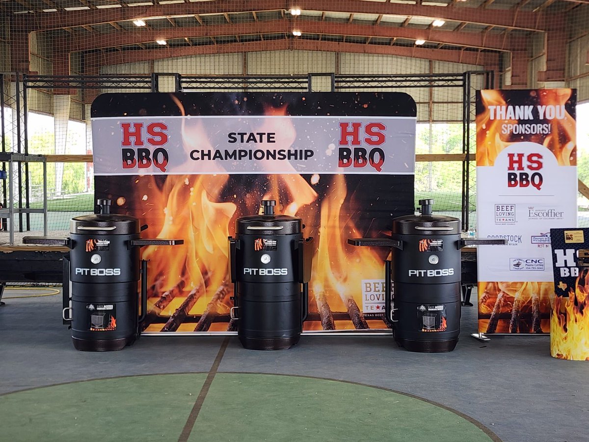 SAVeteransHS's tweet photo. 🔥 Our Patriot Pitmasters are bringing the heat in Granite Shoals! Proud of their hard work & the coaches guiding them every step! 💪🍽️ #PatriotNation #ILIF #HSBBQ #1Team1Family https://t.co/YCP60VtlDf