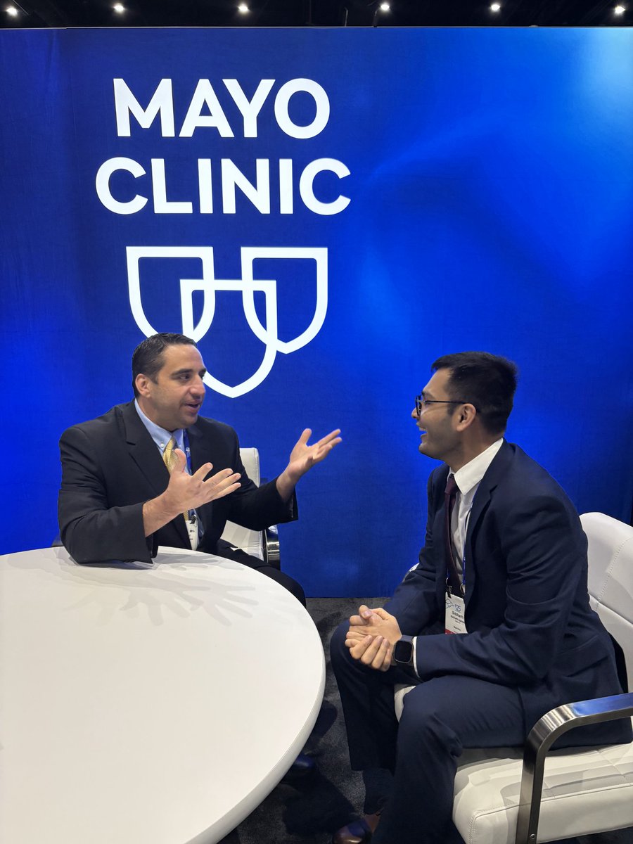 Mayo Clinic CV (@mayocliniccv) on Twitter photo - <a href="/DrDeese99/">Christopher DeSimone, MD, PhD</a> is involved in a great conversation about the poster <a href="/SIDDARTHAGARW19/">SIDDARTH AGARWAL</a> will be presenting (#80) at 2:30pm PST. Be sure to check it out! #HRS2025 - <a href="/DrDeese99/">Christopher DeSimone, MD, PhD</a> is involved in a great conversation about the poster <a href="/SIDDARTHAGARW19/">SIDDARTH AGARWAL</a> will be presenting (#80) at 2:30pm PST. Be sure to check it out! #HRS2025