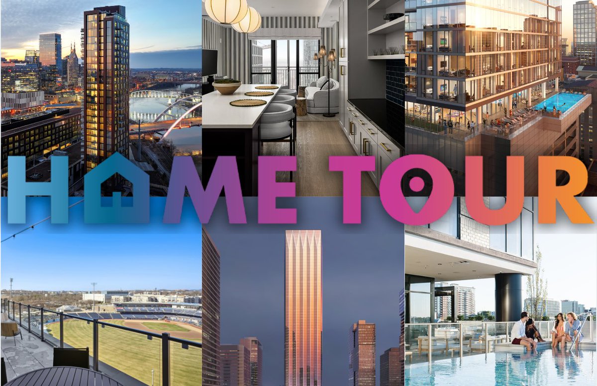 See all of this and MORE at our Downtown Home Tour TOMORROW (4/27)! This tour offers a unique and exciting way to spend your Sunday Funday! Walk-ups are welcomed. Learn more &amp; get your tickets here: nashvilledowntown.com/events/downtow…