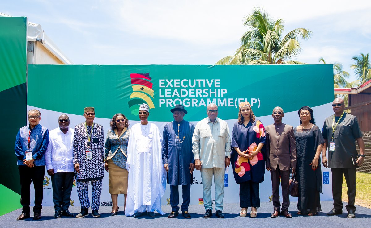 After 4 days of experiential learning &amp; rich exchanges, #ExecutiveLeadershipGH concludes with a renewed commitment to bold &amp; accountable governance. 📈

Together, we're shaping a leadership agenda that delivers for the people of Ghana. 🇬🇭

Learn more: go.undp.org/U4j