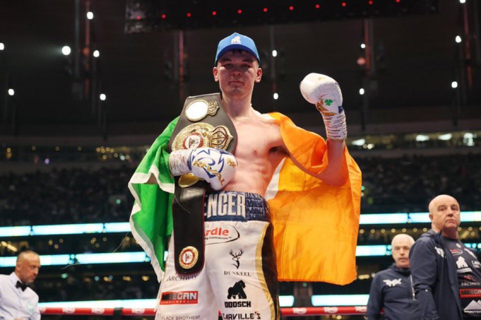 Monaghan man Aaron McKenna gets the win tonight against Liam Smith in the Spurs stadium. Immaculate performance from one of the Farney Army’s soldiers! A possibly future world champion 👑