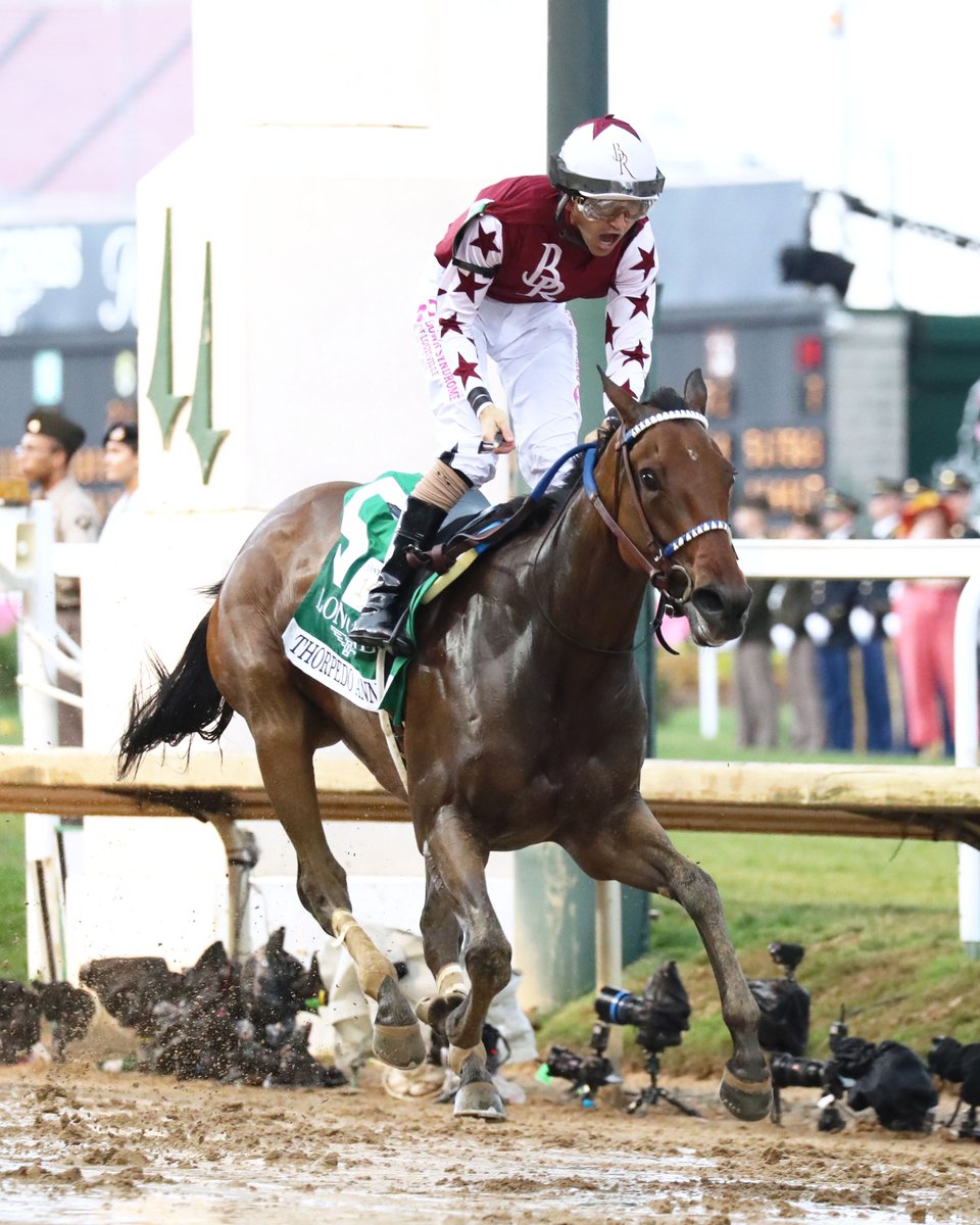 Churchill Downs PR (@derbymedia) on Twitter photo Horse of the Year Thorpedo Anna returns to <a href="/ChurchillDowns/">Churchill Downs</a>!
Undercard stakes advances for <a href="/KentuckyDerby/">Kentucky Derby</a> and Kentucky Oaks days.
Oaks:
kentuckyderby.com/horses/news/ke…
Derby:
kentuckyderby.com/horses/news/ke… Horse of the Year Thorpedo Anna returns to <a href="/ChurchillDowns/">Churchill Downs</a>!
Undercard stakes advances for <a href="/KentuckyDerby/">Kentucky Derby</a> and Kentucky Oaks days.
Oaks:
kentuckyderby.com/horses/news/ke…
Derby:
kentuckyderby.com/horses/news/ke…