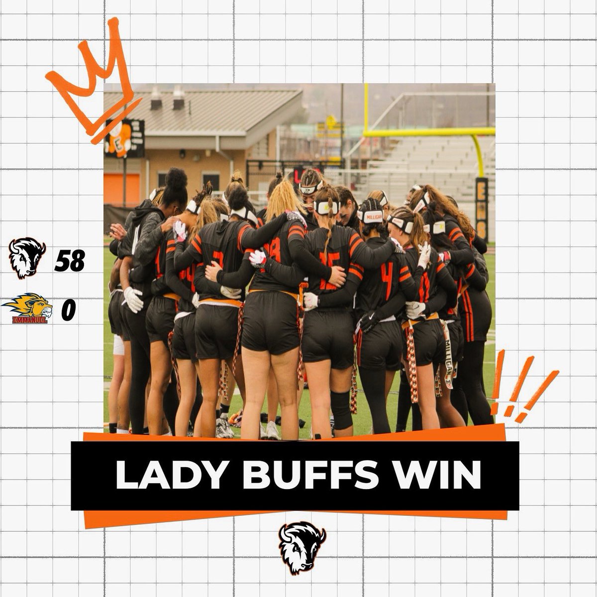 𝗧𝗵𝗲 𝗟𝗮𝗱𝘆 𝗕𝘂𝗳𝗳𝘀 𝗱𝗶𝗱 𝗶𝘁 𝗮𝗴𝗮𝗶𝗻🏈

#buffnation 🦬