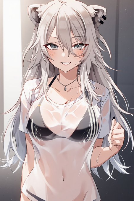 透けビキニししろん 