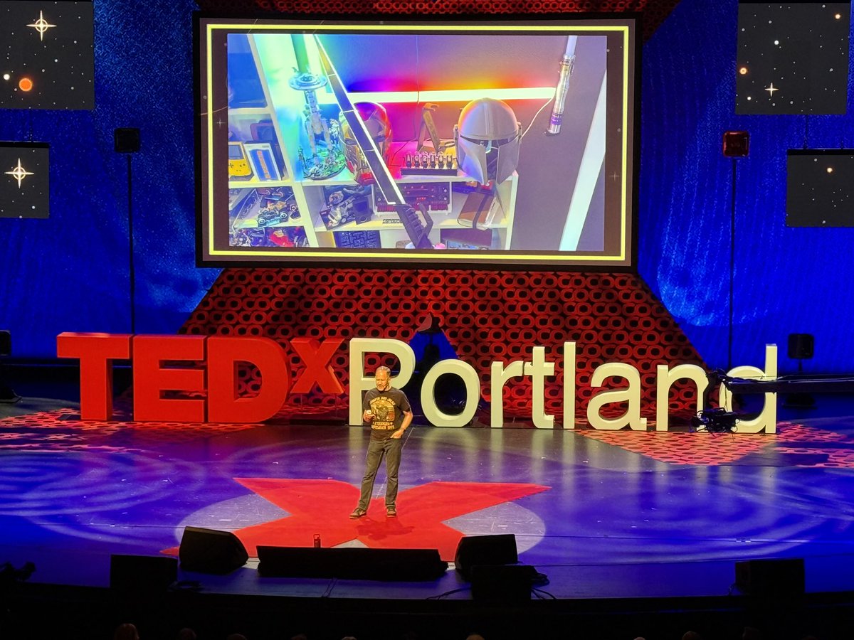 marceguerra's tweet image. A great treat to be able to listen to @Microsoft’s @shanselman @@TEDxPortland talk live in Portland.