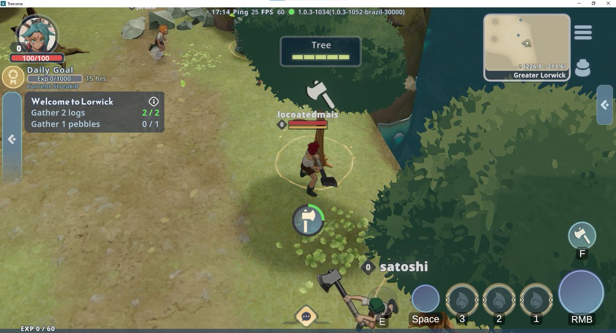 locoatedmais's tweet photo. Game test happening right now-let's go join in, I've already secured my spot @TheTreeverse https://t.co/ykFKNhZl4F