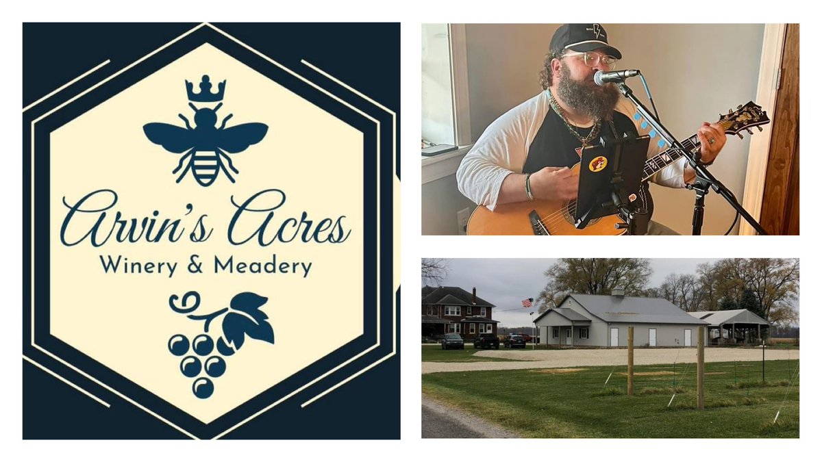 kyleahurd's tweet image. Last minute gig added tomorrow!! 🤘🤘

Come join me for Sunday Funday (4.27) at Arvin&apos;s Acres Winery &amp;amp; Meadery!! 

Music from 3-6!! 
#LiveMusic
#delphiindiana
#dangelicoguitars
#sundayfunday
#wine
#mead
#charcuterie
