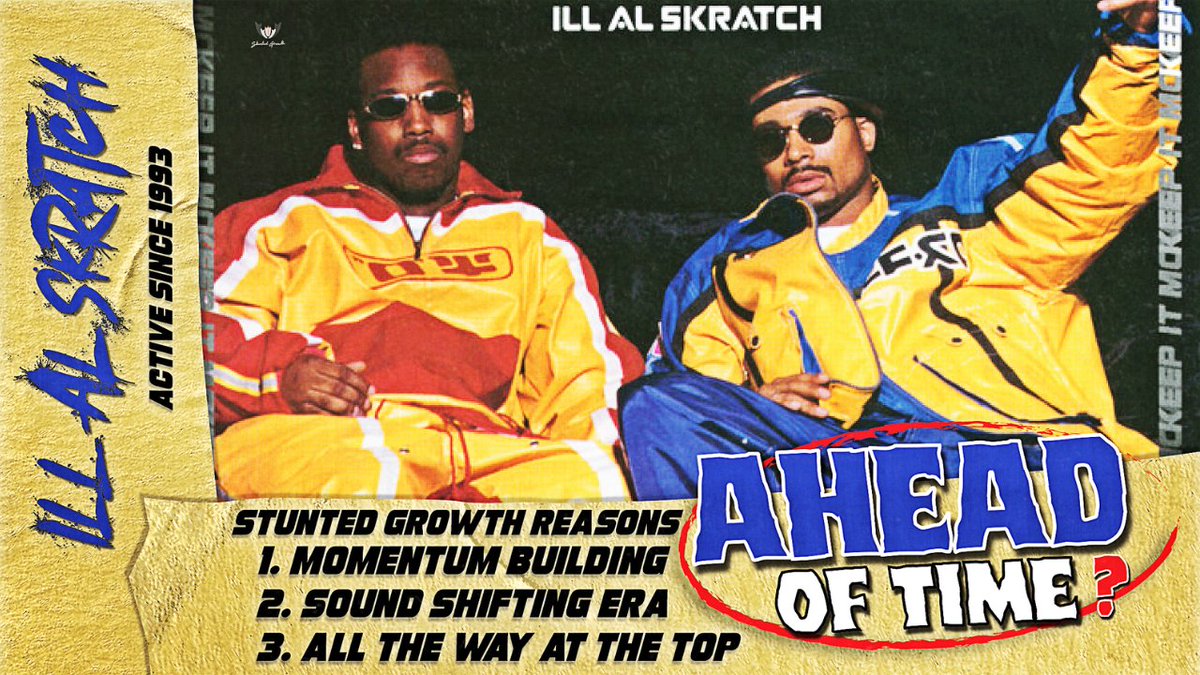 stuntedgrowth3's tweet photo. OUT NOW!!🔥Ill Al Skratch: The 90s Rap Duo That Got Left Behind https://t.co/3UPzJtanOI via @YouTube #stuntedgrowthmusic #illalskratch #whathappened #hiphop #rap #music #90shiphop https://t.co/ilQ1g1zrII