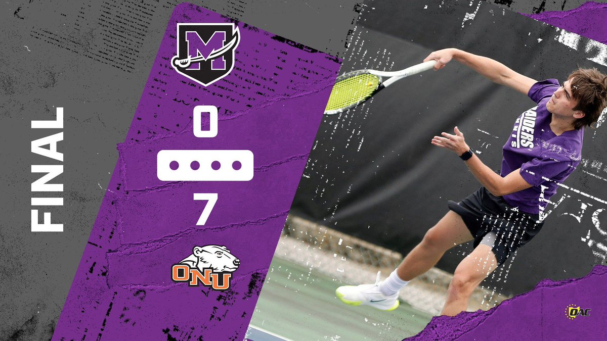 Men's Tennis: Mount Union Concludes Regular Season

📰 athletics.mountunion.edu/news/2025/4/26…