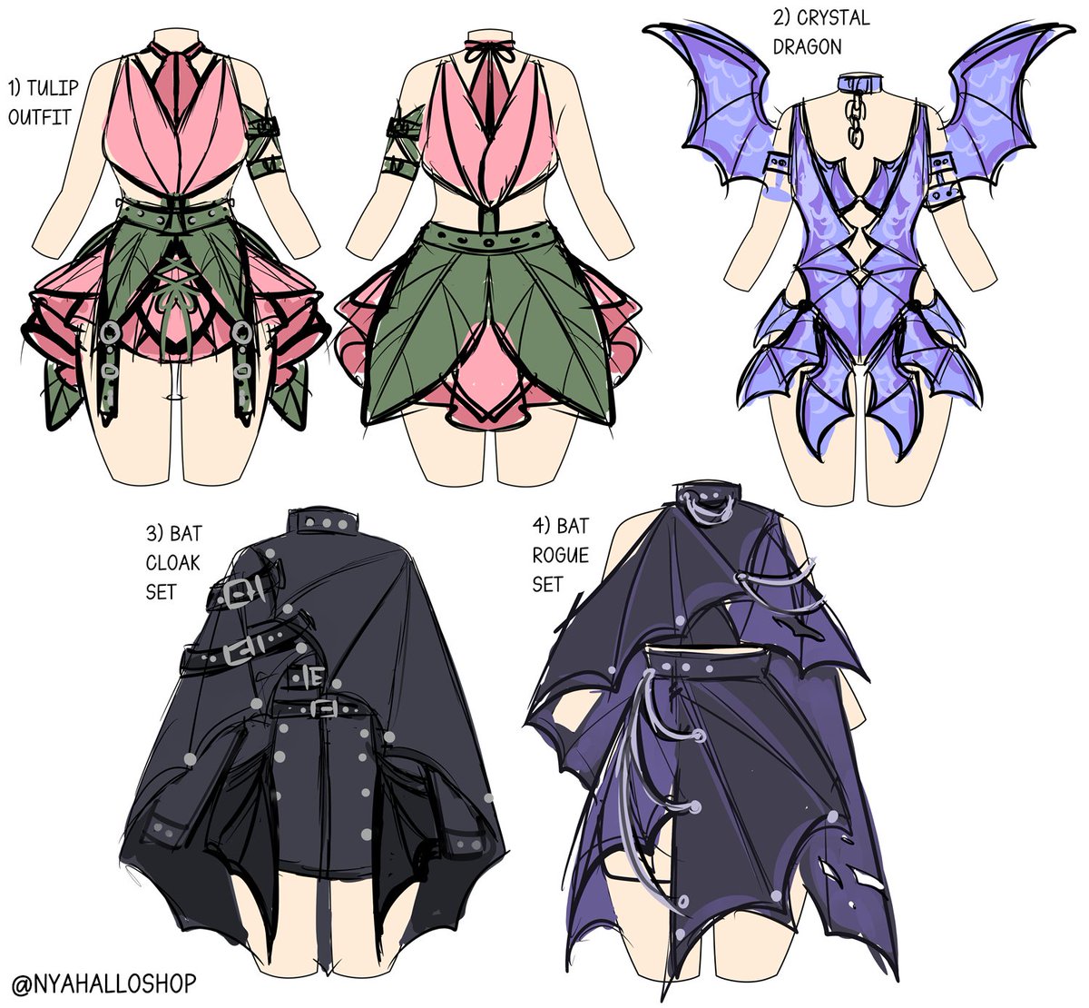 Some doodle concepts ✨ Which one is your fave?