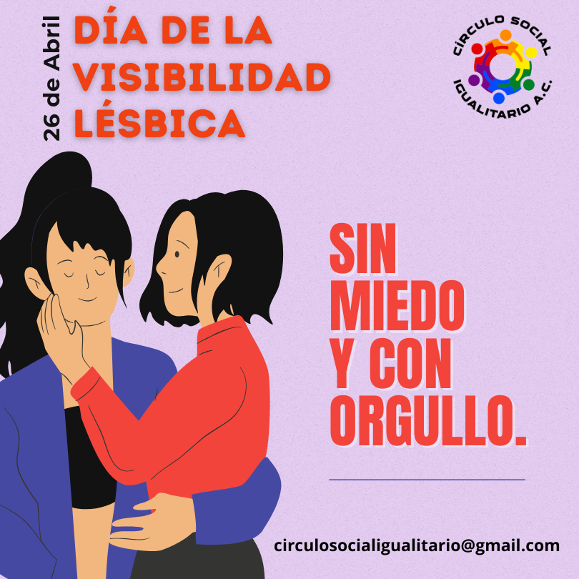 CirculoSocialAC's tweet photo. Las mujeres lesbianas conforman un grupo que vive una doble discriminación, la primera por su género y la segunda por el estigma al que está asociado su orientación sexual.
#Visibles #Lesbianas #Respeto https://t.co/q8uMok1qKP