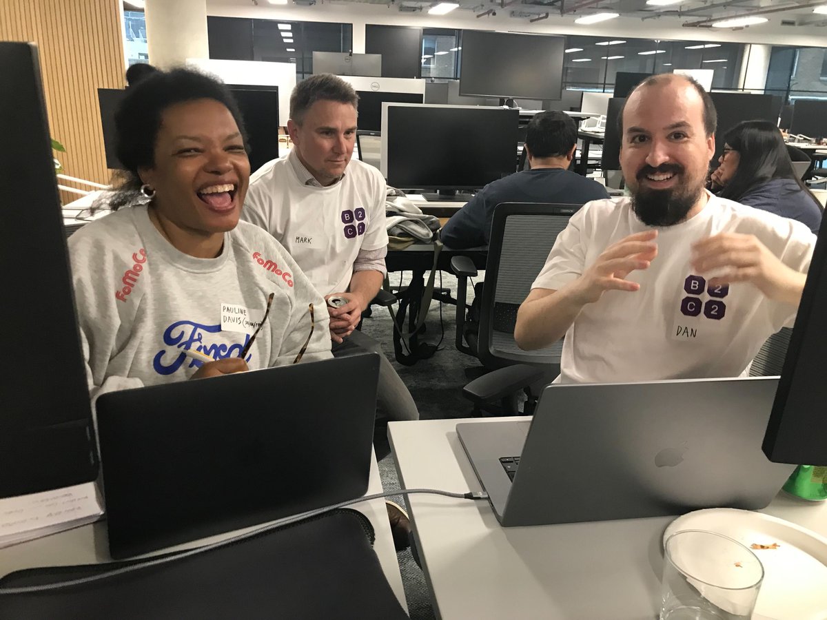 codebarLDN's tweet image. We are incredibly grateful to @B2C2Group for hosting our workshop. Massive gratitude to the incredible @B2C2Group team and coaches! 🌈Ready to dive into the world of coding ? Sign up codebar.io