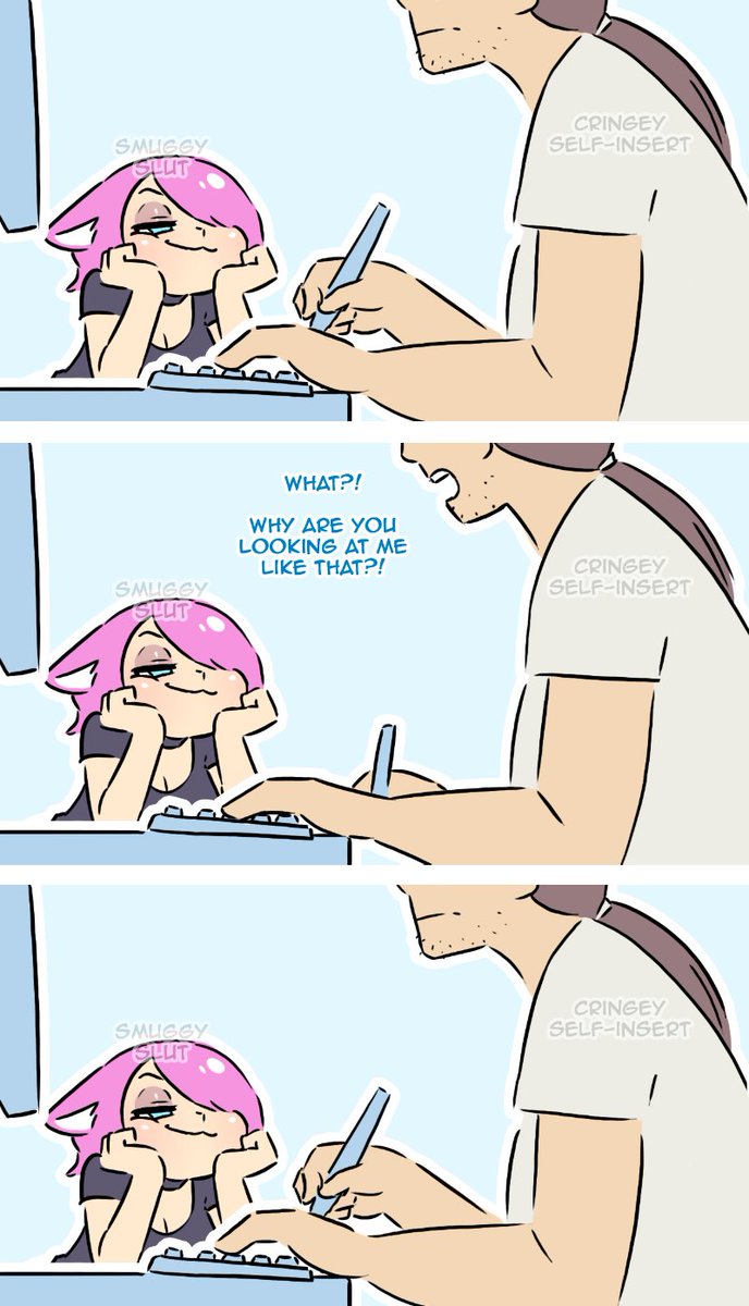ManyakisArt's tweet photo. She felt it https://t.co/V7QLJXUuAv